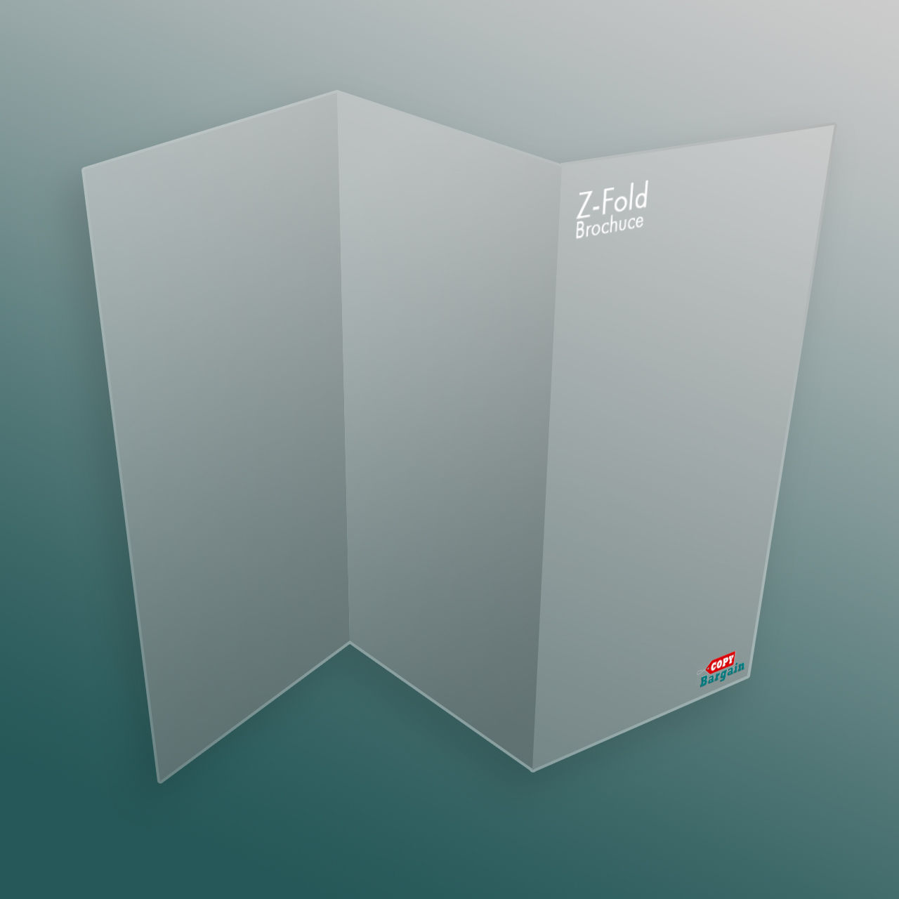 z fold brochure printing copy bargain